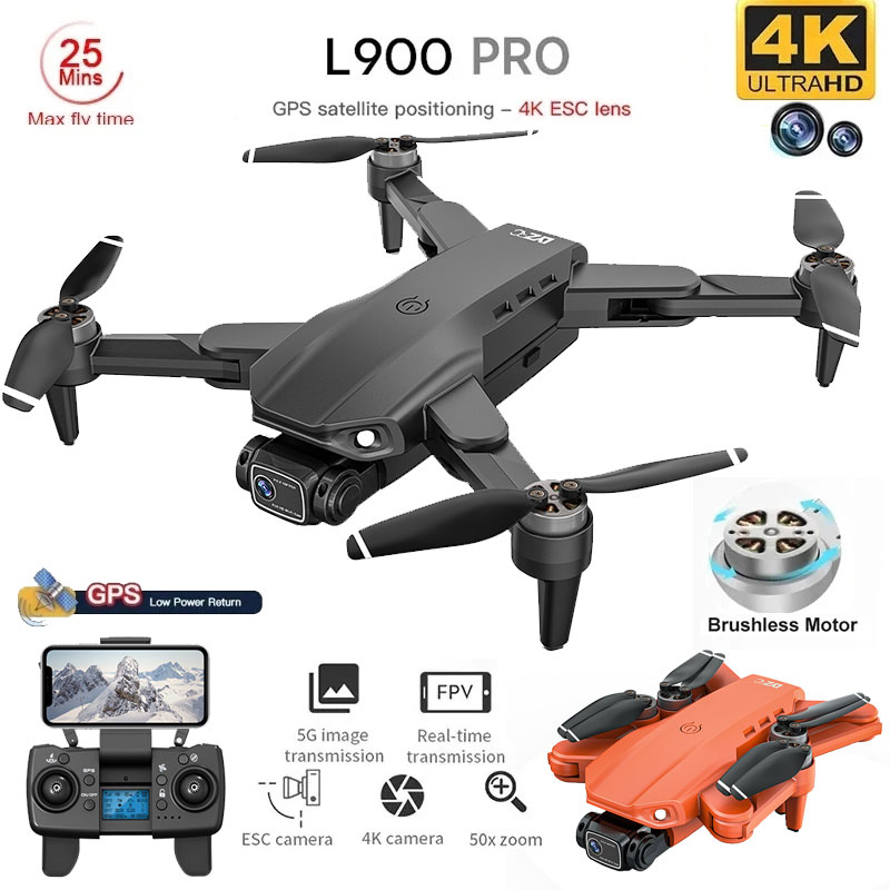 Drone Camera Hd - L900 Pro GPS Drone 4K profesional