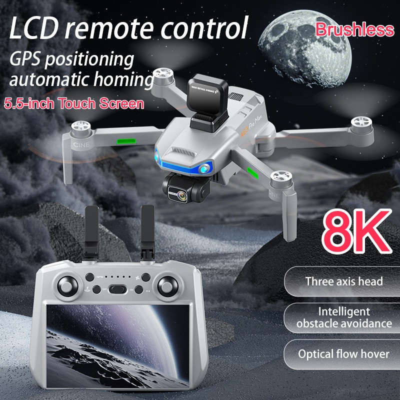 Drone Camera With Gimbal - Dron RC FPV con Pantalla Táctil
