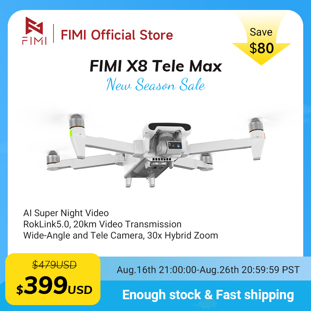 Drone Camera Wide Angle - FIMI-Dron X8 Pro con GPS, vídeo