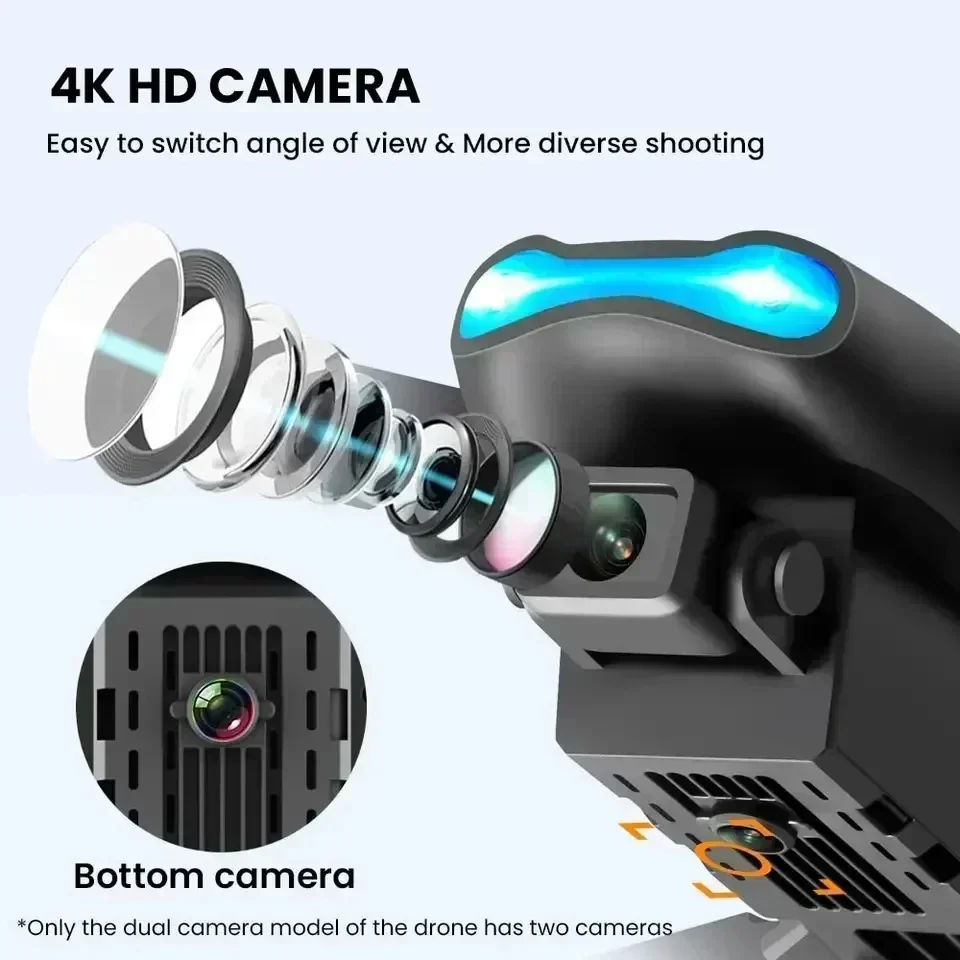 Nuevo E99Pro RC Drone 4K profe - Drone Camera Wide Angle reseña y precio