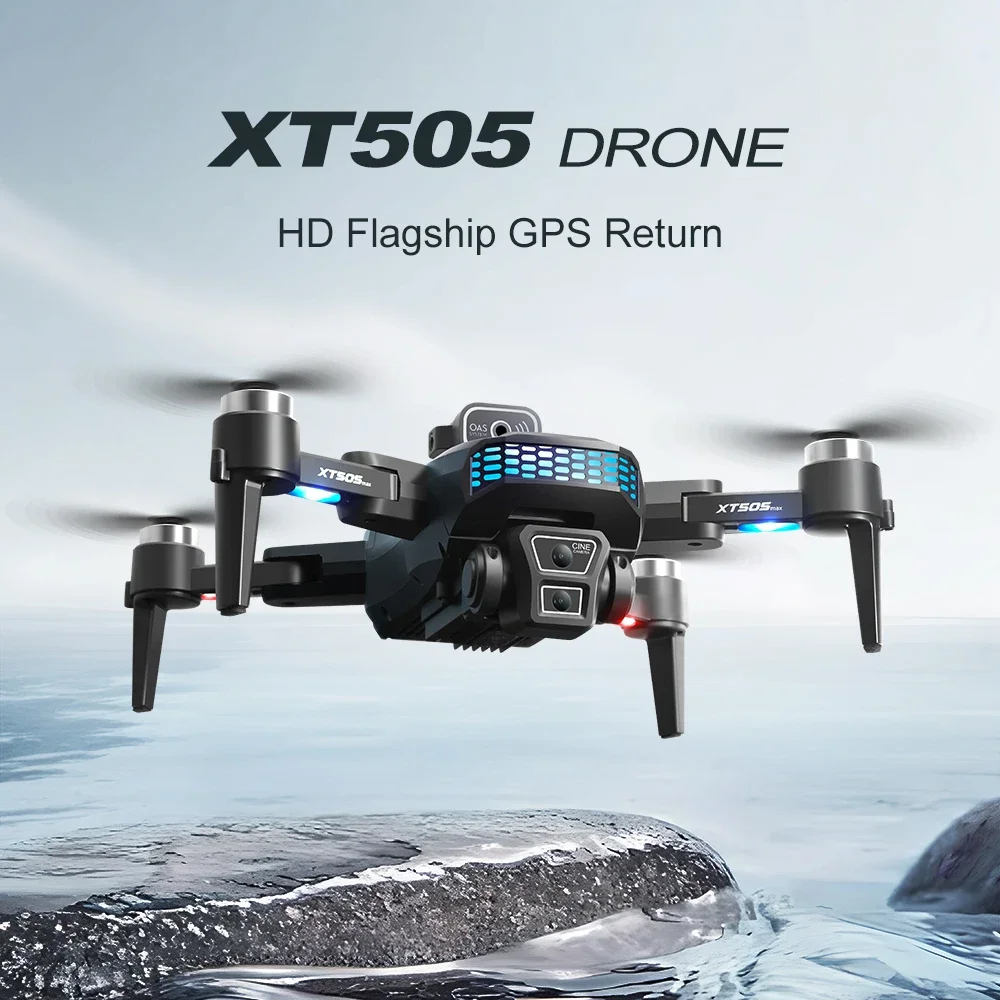 Dron XT505 RC con Cámara Dual  - Drone Camera Mount reseña y precio