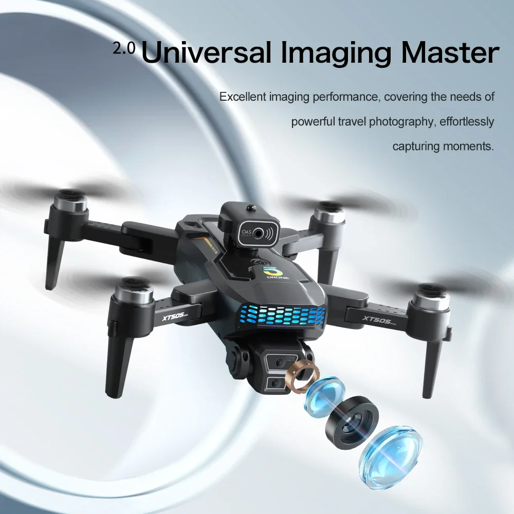 Dron XT505 RC con Cámara Dual  - Drone Camera Mount reseña y precio