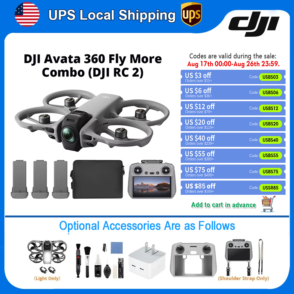 DJI Avata 360 Fly More Combo,  - Drone Camera Vlog reseña y precio