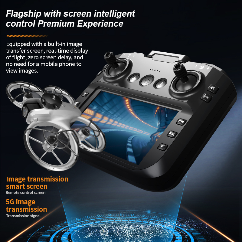 360 °   Dron RC con Protección - Drone Camera 4K reseña y precio
