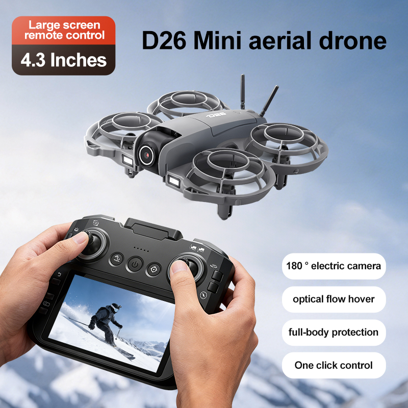 Dron D26 4K Aéreo HD 180 °   D - Drone Camera Hd reseña y precio