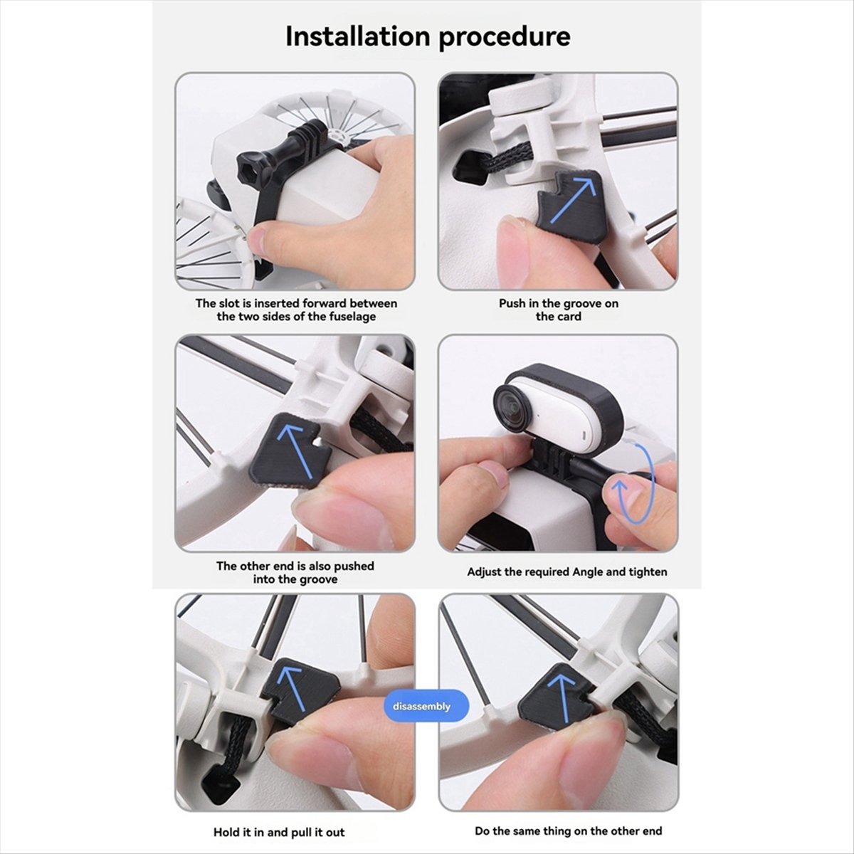 Soporte de Expansión Superior  - Drone Camera Action reseña y precio