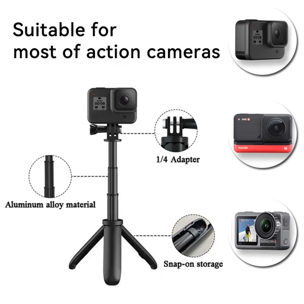 Mini trípode extensible, trípo - Drone Camera Action reseña y precio