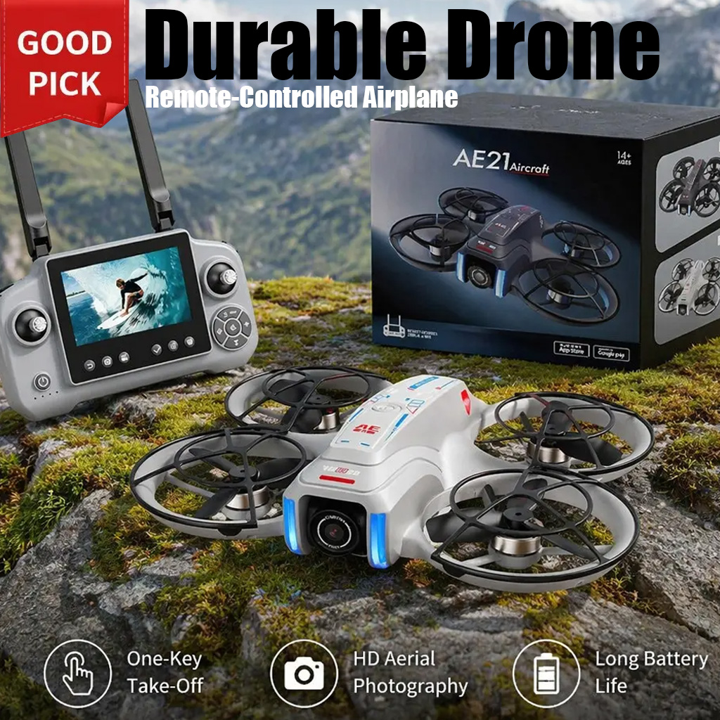 Nuevo Dron AE21 2026, 8K HD, F - Drone Camera Mount reseña y precio