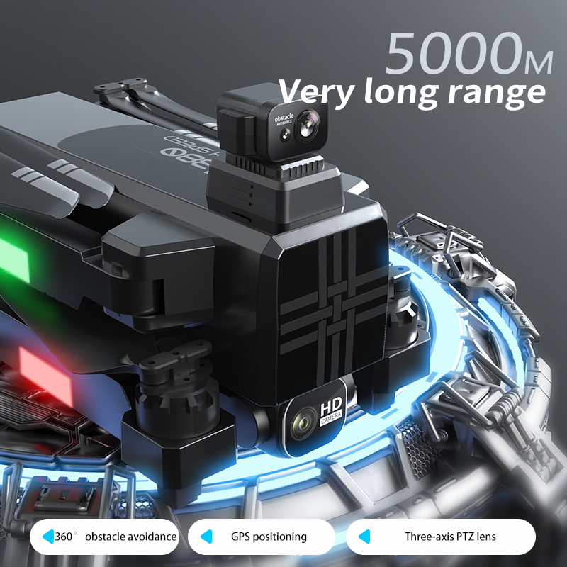 Dron A380 4K HD de tres ejes,  - Drone Camera 4K reseña y precio