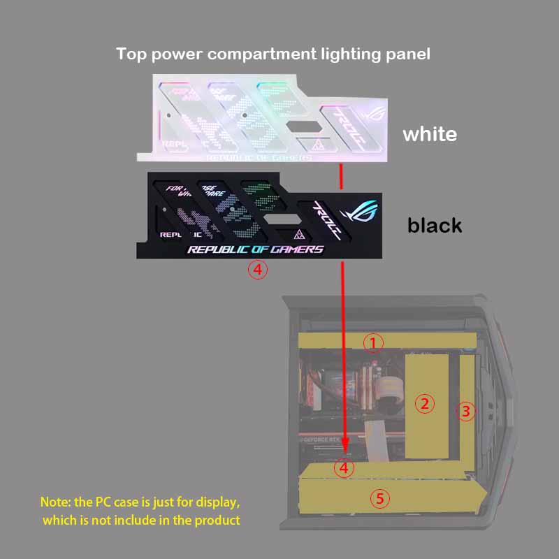 Paneles de iluminación ARGB co - Holy Stone Drone Hs440 reseña y precio