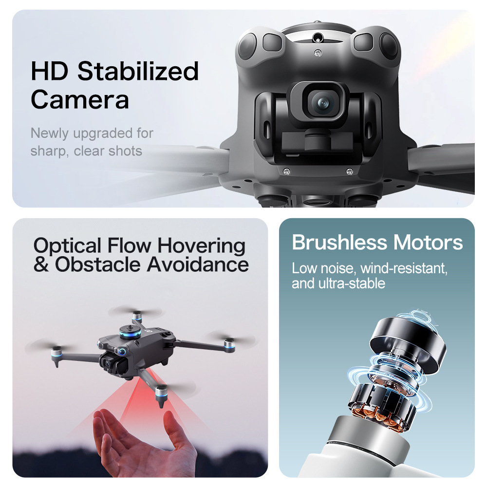 Nuevo Dron GPS GT60 con Fotogr - Drone Camera Wide Angle reseña y precio
