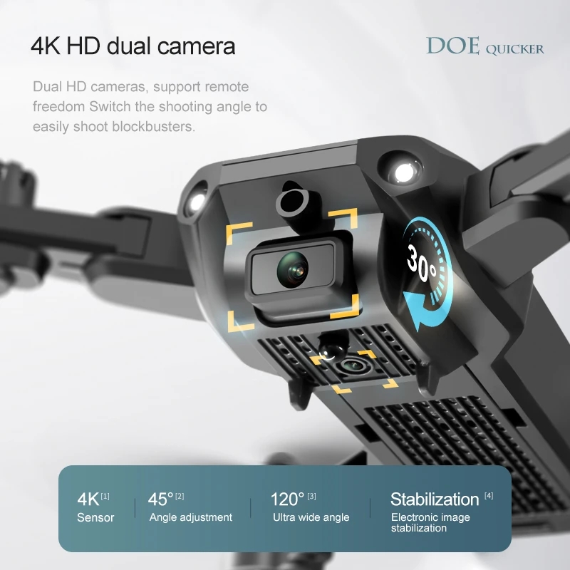 Nuevo Mini Dron 4DRC V23 4K pr - Drone Camera Mount reseña y precio