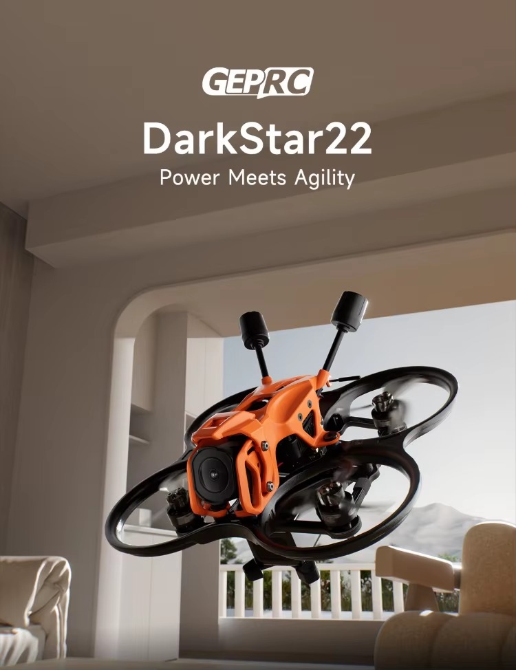 Nuevo Dron FPV GEPRC DarkStar2 - Drone Camera Mount reseña y precio