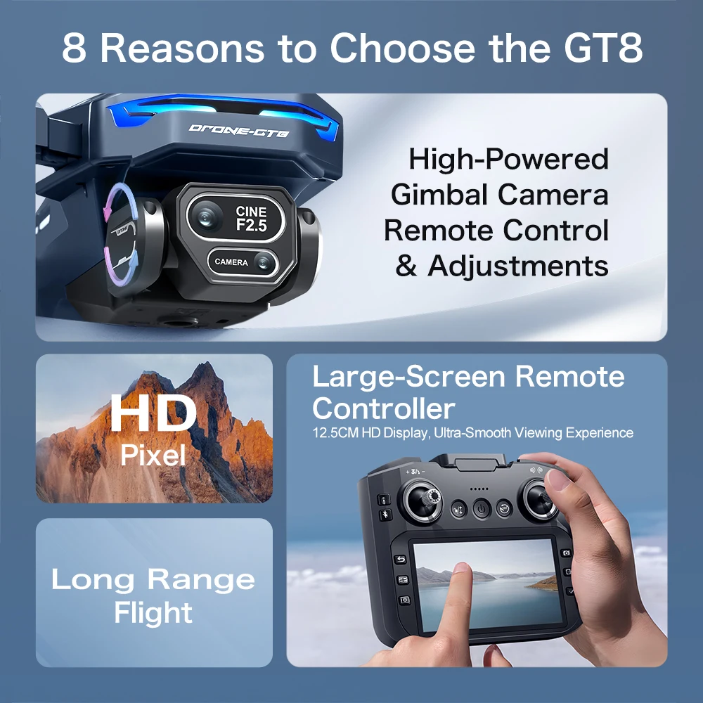 Dron Inteligente con Pantalla  - Drone Camera 4K reseña y precio